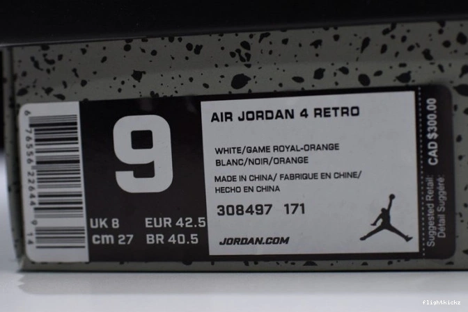 Blue 4 Crimson-Royal 308497-171 Jordan Air White Bright 0815